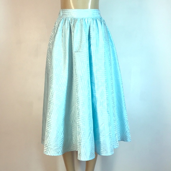 Julie Brown NYC Tulip Skirt Swan Lake Blue 2 - Picture 2 of 5